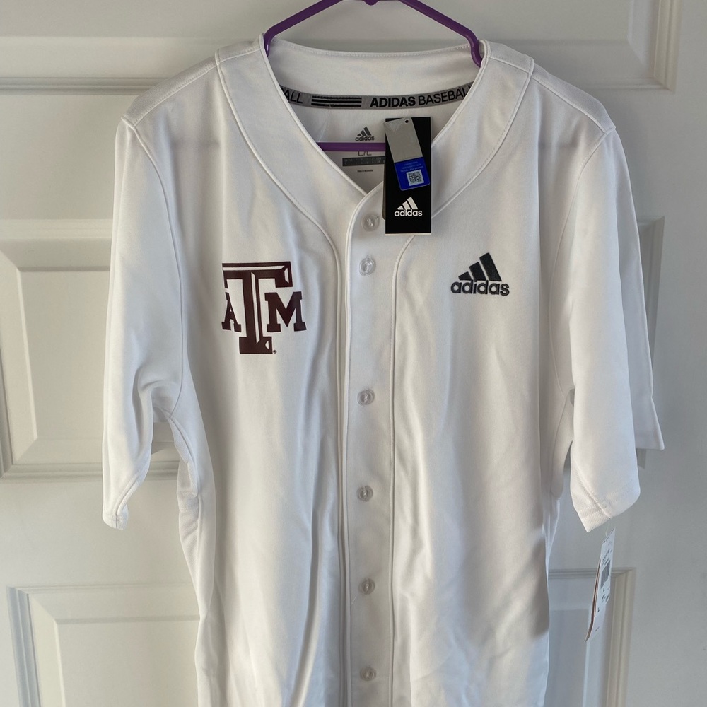 Texas A&M Baseball Jersey #12 Adidas